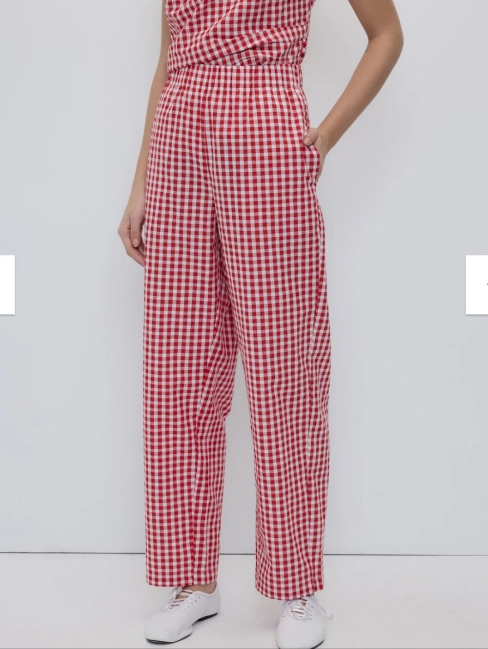 Rita Row Cep Gingham Pants Size Large